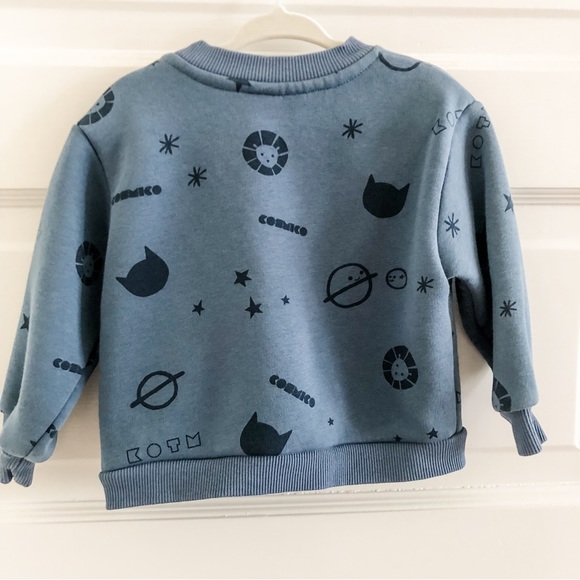 Kids On The Moon space sweatshirt - Picture 2 of 4